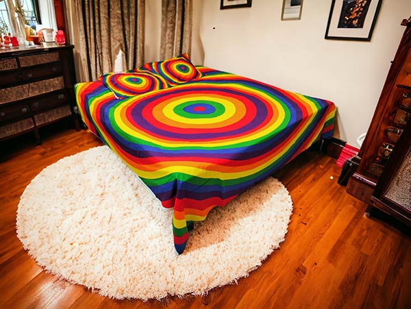 Rainbow Bed Sheet price in Bangladesh