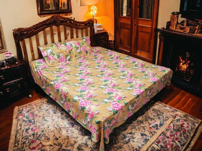 Multicolor Flower bed sheet price in bangladesh