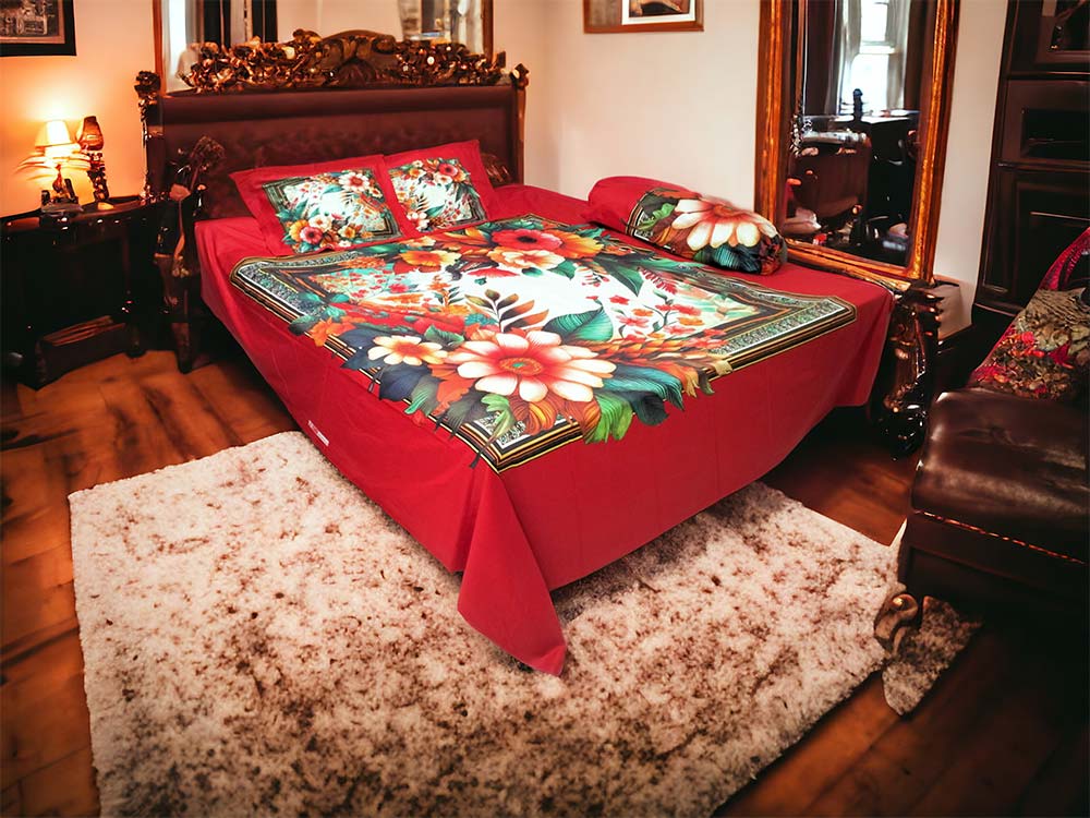 Bisanar chador, bedsheet, one flower bed sheet, pakiza bed sheet, home tex, yamen, বিছানার চাদর, single bed sheet, বেডশীট, bed cover